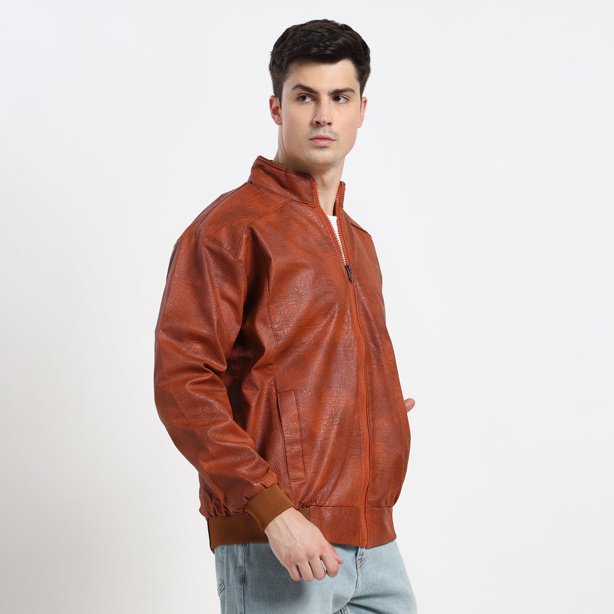MultiMove™ | Premium Men's Faux Leather Jacket