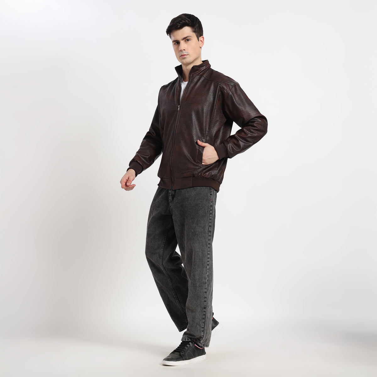 MultiMove™ | Premium Men's Faux Leather Jacket