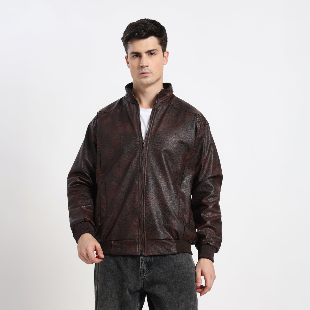 MultiMove™ | Premium Men's Faux Leather Jacket