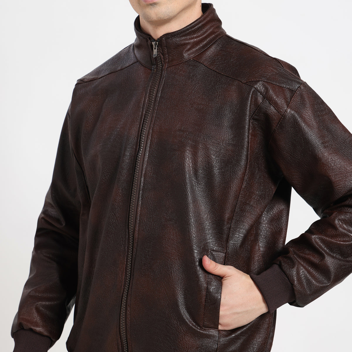 MultiMove™ | Premium Men's Faux Leather Jacket