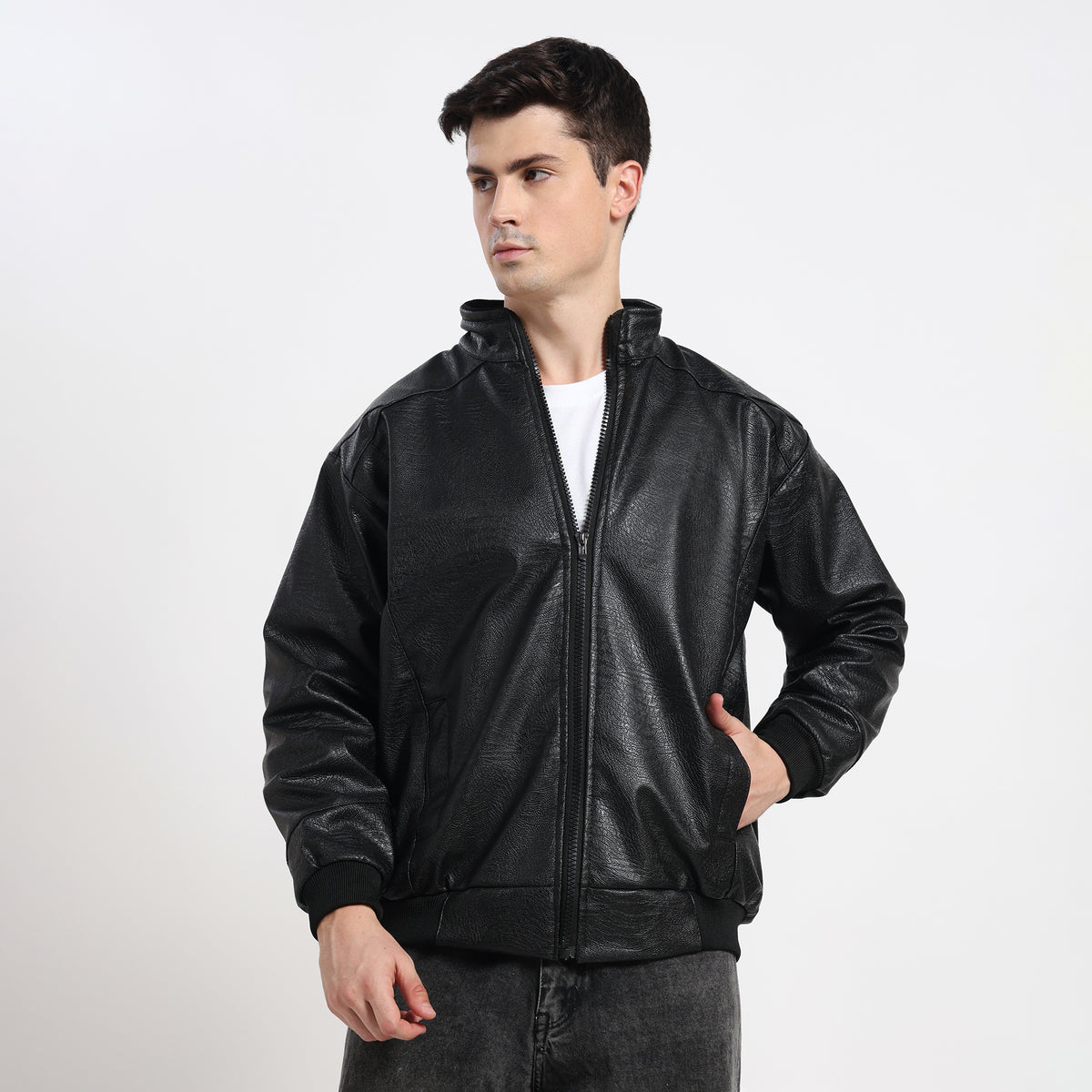 MultiMove™ | Premium Men's Faux Leather Jacket