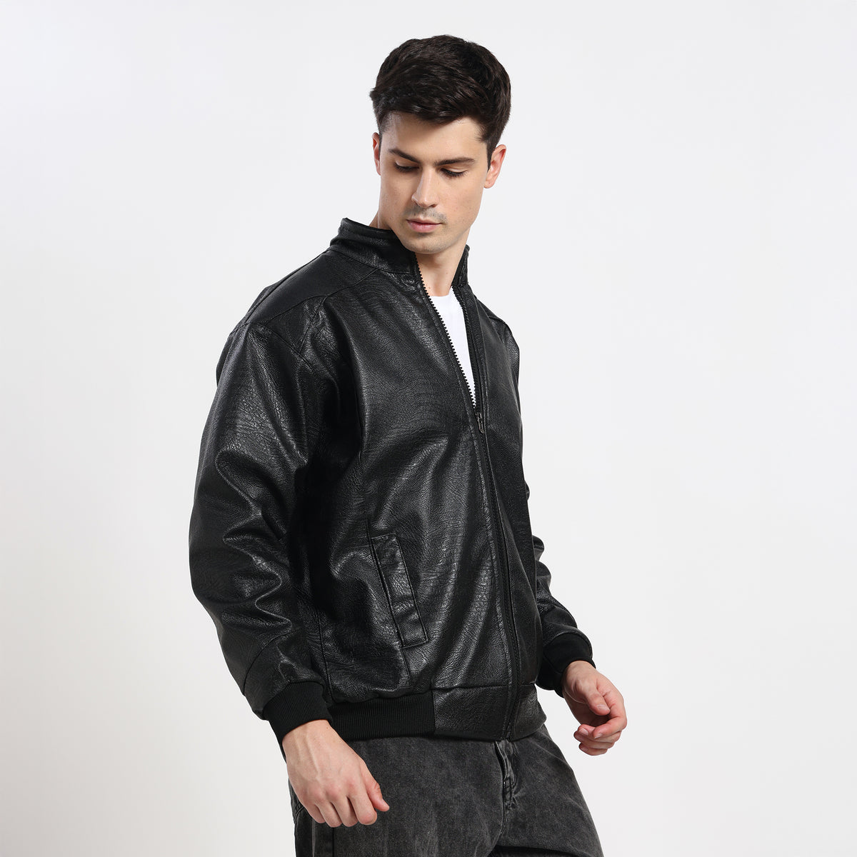 MultiMove™ | Premium Men's Faux Leather Jacket