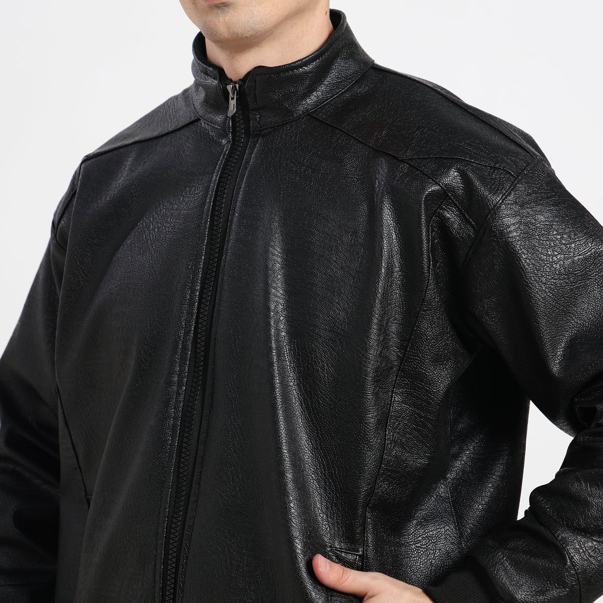 MultiMove™ | Premium Men's Faux Leather Jacket